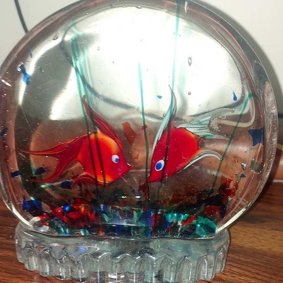 Vintage Murano Glass Aquarium - Picture 3 of 3
